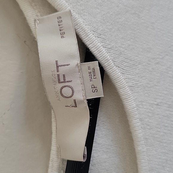 Loft Peplum Sweater Blouse - Picture 5 of 7